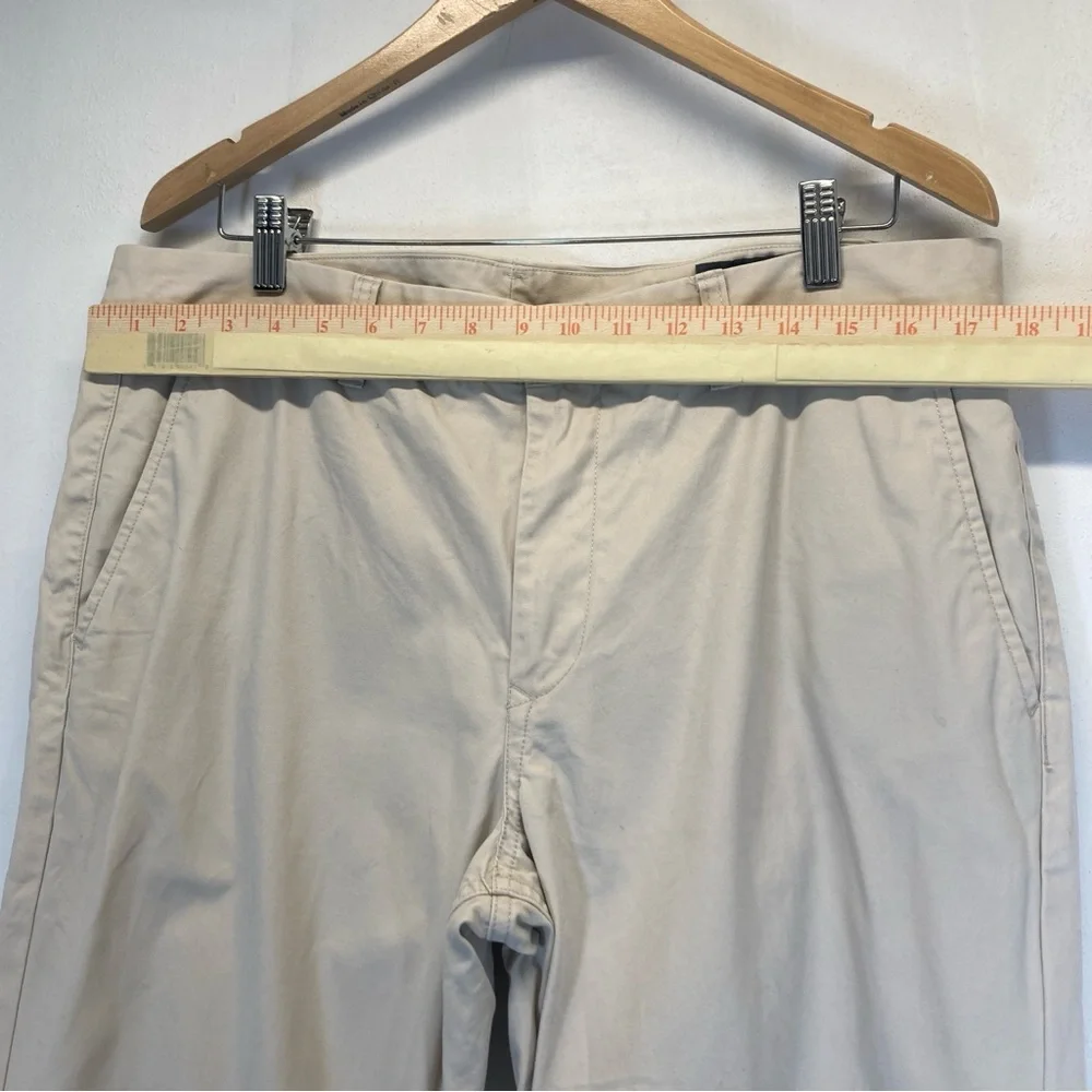 Bonobos Pants Men's 36x30 Khaki Beige Washed Chinos Straight Fit Cotton Casual - Picture 8 of 16